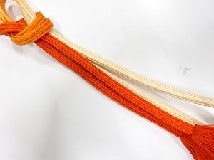 正絹　撚り房　手組帯締め